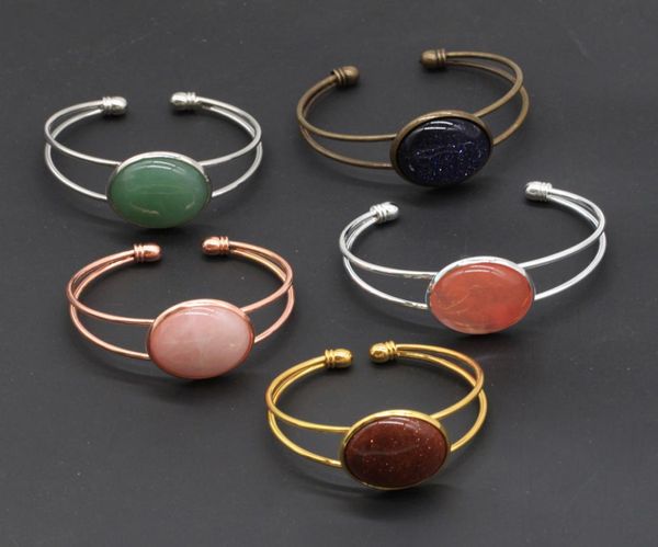 10pcs different handmade gemstone bangles round agate quazt stone opening silver gold copper bracelets for women jewelry love wish3781354, Black
10pcs different handmade gemstone bangles round agate quazt stone opening silver gold copper bracelets for women jewelry love wish3781354, Black