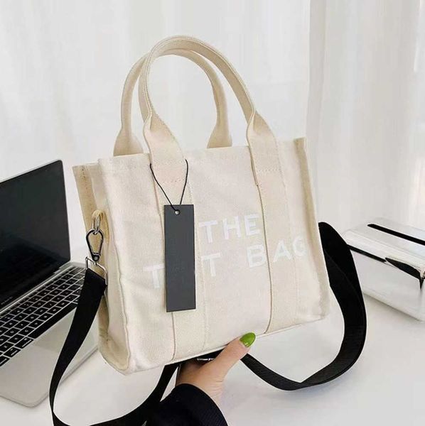 tote bag marc large totebag handbag shoulder bags women canvas practical capacity summer ladies crossbody letter printing light luxury and h
tote bag marc large totebag handbag shoulder bags women canvas practical capacity summer ladies crossbody letter printing light luxury and h