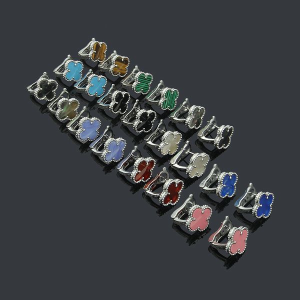 18 mix styles women luxury designer studs fashion brass ear beat engagement couple brand earrings, Golden;silver
18 mix styles women luxury designer studs fashion brass ear beat engagement couple brand earrings, Golden;silver