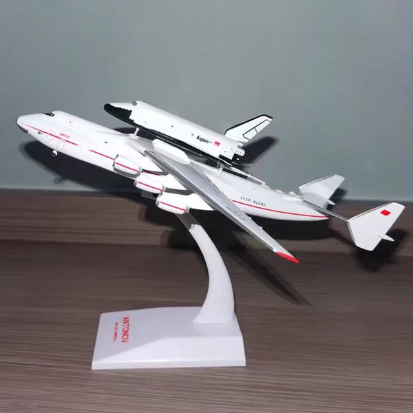 2026 New Modle Scale 1 400 Antonov Airlines An225 Mriya Aircraft And Buran Space Shuttle Plane Model Ukraine Aviation Educational Toys For Boys 230814 Toys
