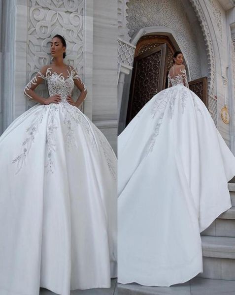 stunning sequins luxury ball gown wedding dresses beads off shoulder long sleeve bridal gowns sparkly sweep train puffy wedding dr7970656, White
stunning sequins luxury ball gown wedding dresses beads off shoulder long sleeve bridal gowns sparkly sweep train puffy wedding dr7970656, White