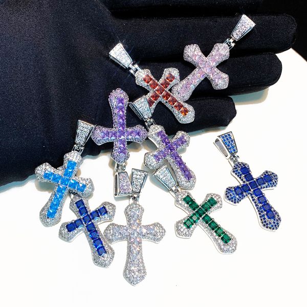 pendant necklaces men women colorful blue pink purple colorful cz cross pendant necklace iced out bling 5a cubic zirocnia hip hop jewelry 23, Silver
pendant necklaces men women colorful blue pink purple colorful cz cross pendant necklace iced out bling 5a cubic zirocnia hip hop jewelry 23, Silver