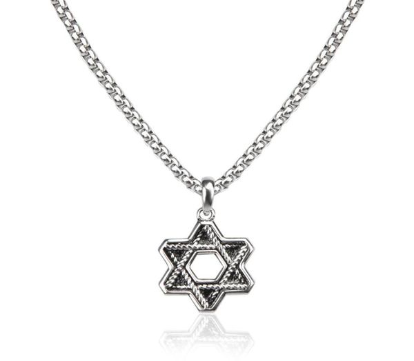 necklace pentagram pendant hip hop men and women retro design fashion necklace box chain7336848, Silver
necklace pentagram pendant hip hop men and women retro design fashion necklace box chain7336848, Silver