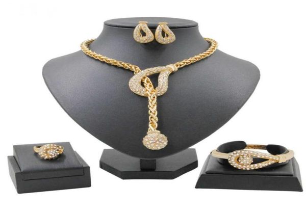 liffly creative design bridal gold jewelry sets crystal necklace ring for women earrings birthday party fine handmade jewelry 21061571741, Black
liffly creative design bridal gold jewelry sets crystal necklace ring for women earrings birthday party fine handmade jewelry 21061571741, Black