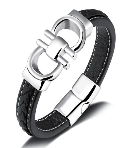 men039s bracelet punk fashion bowknot stainless steel bracelet genuine leather bracelet men039s antique jewelry birthday gif8451843, Black
men039s bracelet punk fashion bowknot stainless steel bracelet genuine leather bracelet men039s antique jewelry birthday gif8451843, Black