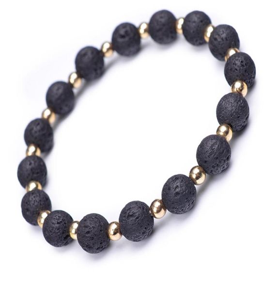 gold color spacer natural lava bracelets for men mixed black beads 8mm volcanic stone energy bracelet jewelry3545437, Golden;silver
gold color spacer natural lava bracelets for men mixed black beads 8mm volcanic stone energy bracelet jewelry3545437, Golden;silver