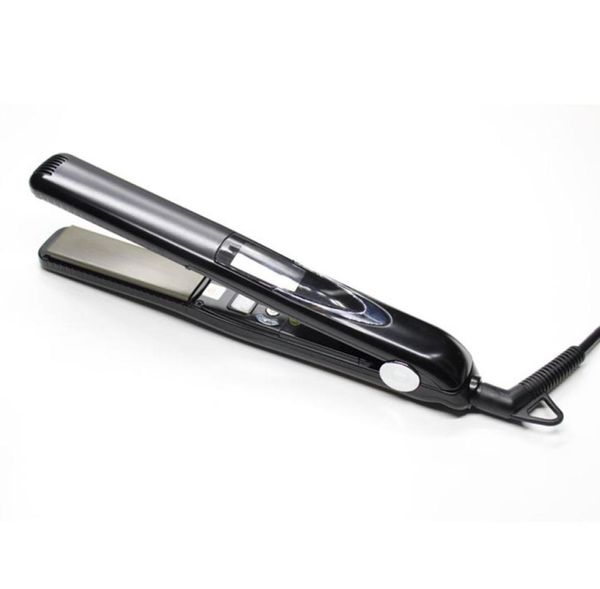 professional vibrating titanium chapinha hair straightener fast straightening flat iron super high temperature fast heating ir7152107, Black
professional vibrating titanium chapinha hair straightener fast straightening flat iron super high temperature fast heating ir7152107, Black