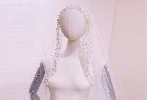 3 meters ivory wedding veil long pearls beaded velos de novia largos korean style bridal veils bridal hair accessories6287889, Black
3 meters ivory wedding veil long pearls beaded velos de novia largos korean style bridal veils bridal hair accessories6287889, Black