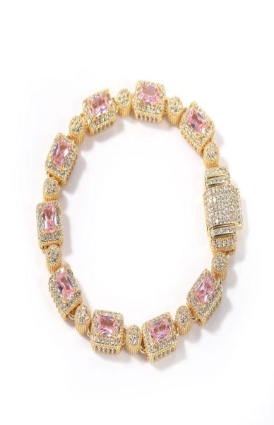 hip hop copper inlaid pink zircon tennis bracelet men women diamond mixed 7inch 8inch crystal bracelets jewelry accessories9115158, Golden;silver
hip hop copper inlaid pink zircon tennis bracelet men women diamond mixed 7inch 8inch crystal bracelets jewelry accessories9115158, Golden;silver