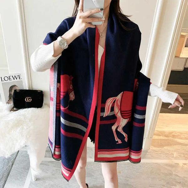 scarf winter luxury thickened in 2023 imitation women cashmere doublesided printing wagon warm shawl women's scarves 716d, Blue;gray
scarf winter luxury thickened in 2023 imitation women cashmere doublesided printing wagon warm shawl women's scarves 716d, Blue;gray