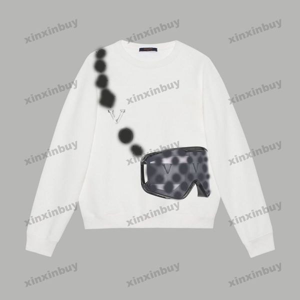 xinxinbuy men women designer sweatshirt chain graffiti goggle printing sweater gray blue black white xs-2xl, Black;brown
xinxinbuy men women designer sweatshirt chain graffiti goggle printing sweater gray blue black white xs-2xl, Black;brown