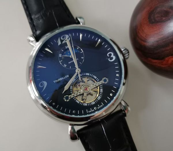 designer quality men watches luxury watch day date diamond dial brand tourbillon mechanical automatic wristwatches for men rejoles gift, Slivery;brown
designer quality men watches luxury watch day date diamond dial brand tourbillon mechanical automatic wristwatches for men rejoles gift, Slivery;brown