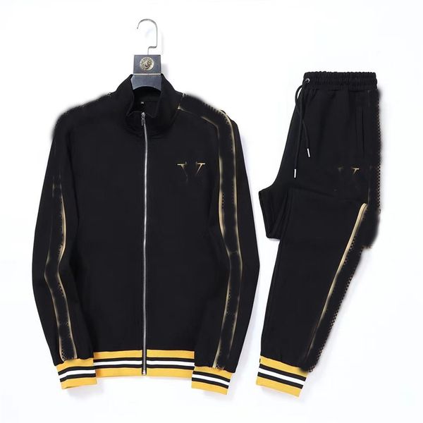 men's tracksuits designer sports suit velvet casual sportswear suit mens european fashion two piece set couple suit, Gray
men's tracksuits designer sports suit velvet casual sportswear suit mens european fashion two piece set couple suit, Gray