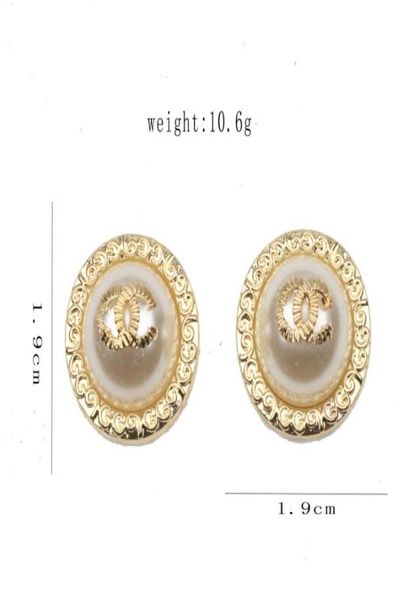 luxury brand designers letters stud 925 silver geometric women round crystal rhinestone pearl earring wedding party jewerlry8117457, Golden;silver
luxury brand designers letters stud 925 silver geometric women round crystal rhinestone pearl earring wedding party jewerlry8117457, Golden;silver