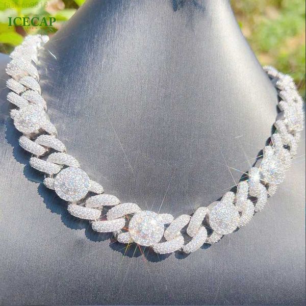 wholesale 925 sterling silver white gold plated vvs moissanite cuban link chain necklace 18mm hip hop cuban chain for men
wholesale 925 sterling silver white gold plated vvs moissanite cuban link chain necklace 18mm hip hop cuban chain for men
