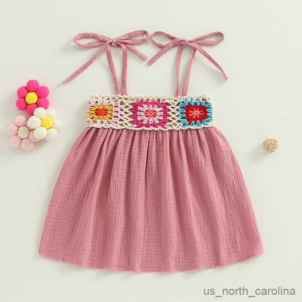 girl's dresses kids girls dress crochet embroidery sleeveless tie-up strap cami dress summer casual clothes princess dress r230815, Red;yellow
girl's dresses kids girls dress crochet embroidery sleeveless tie-up strap cami dress summer casual clothes princess dress r230815, Red;yellow