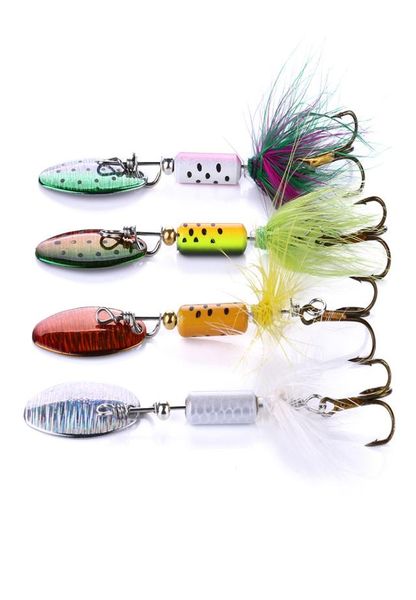 hengjia 100pcslot metal spinner spoon fishing lure 65cm 35g hard bait with feather treble hook 8hooks2849004
hengjia 100pcslot metal spinner spoon fishing lure 65cm 35g hard bait with feather treble hook 8hooks2849004