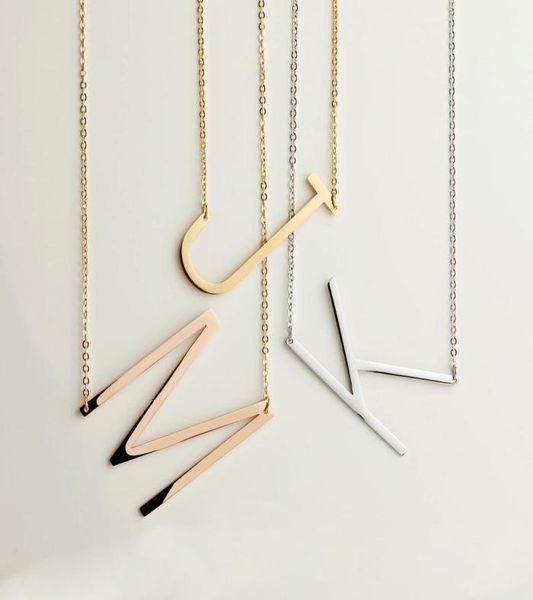 fashion stainless steel letters pendant necklaces gold plated rose gold silver initials jewelry set for men and women9035844
fashion stainless steel letters pendant necklaces gold plated rose gold silver initials jewelry set for men and women9035844