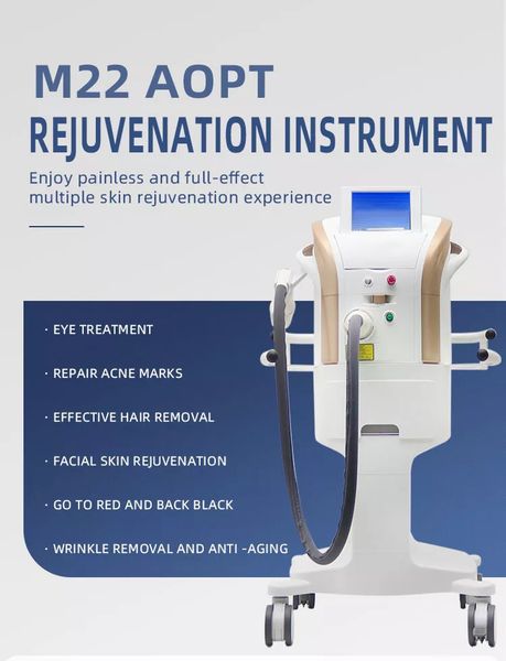 new m22 ipl opt laser hair removal machine e-light therapy skin rejuvenation skin care whitening salon beauty machine