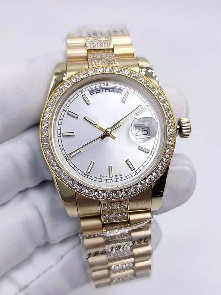 2023 men's and women's fashion automatic mechanical diamond watches 36mm 41mm 7 colors with any combination of two straps couple w, Slivery;brown
2023 men's and women's fashion automatic mechanical diamond watches 36mm 41mm 7 colors with any combination of two straps couple w, Slivery;brown