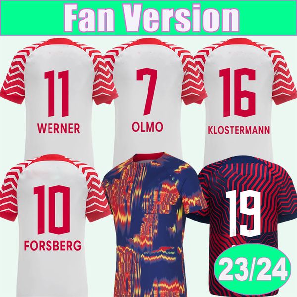 2023 24 szoboszlai poulsen mens soccer jerseys forsberg olmo laimer haidara klostermann home away training wear football shirts uniforms, Black;yellow
2023 24 szoboszlai poulsen mens soccer jerseys forsberg olmo laimer haidara klostermann home away training wear football shirts uniforms, Black;yellow