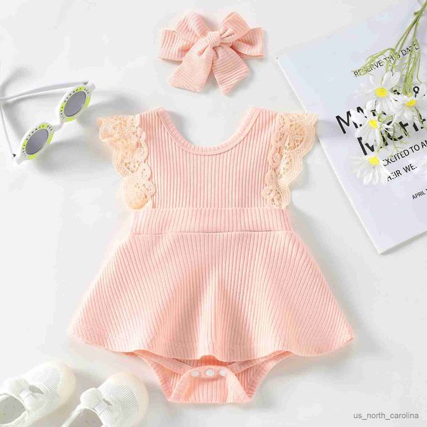 girl's dresses newborn infant girl romper cotton outfits sleeveless patchwork solid color dress style romper cute headband set r230815, Red;yellow
girl's dresses newborn infant girl romper cotton outfits sleeveless patchwork solid color dress style romper cute headband set r230815, Red;yellow