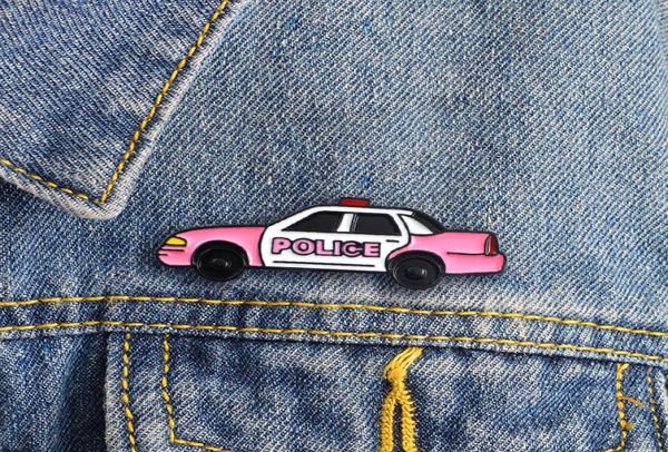 police car police pink white cute special personality tide new brooch creative cartoon lapel denim badge8613750, Gray
police car police pink white cute special personality tide new brooch creative cartoon lapel denim badge8613750, Gray
