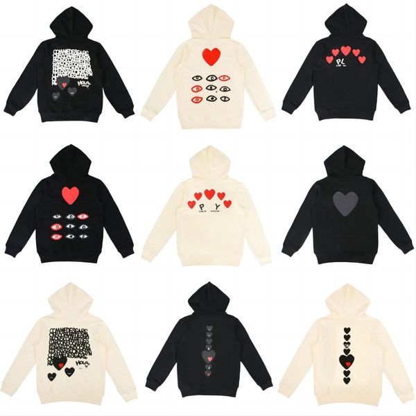 men's hoodies sweatshirts women zipper hooded play sweatshirt commes cardigan small red heart hoodie garcons standard fleece casual jum, Black
men's hoodies sweatshirts women zipper hooded play sweatshirt commes cardigan small red heart hoodie garcons standard fleece casual jum, Black