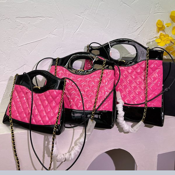 stylish women shoulder bag patent leather luxury handbag gold hardware metal buckle matelasse chain crossbody bag multi-color classic shoppi
stylish women shoulder bag patent leather luxury handbag gold hardware metal buckle matelasse chain crossbody bag multi-color classic shoppi