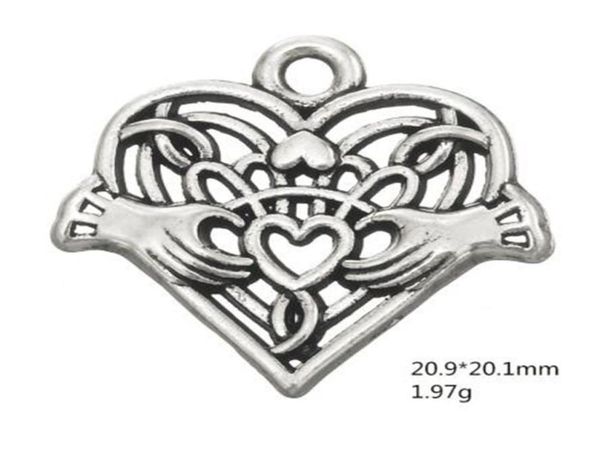 2021 antique silver plated claddagh friendship heart in hand pendant irish bff charm for diy bracelet9196171, Bronze;silver
2021 antique silver plated claddagh friendship heart in hand pendant irish bff charm for diy bracelet9196171, Bronze;silver