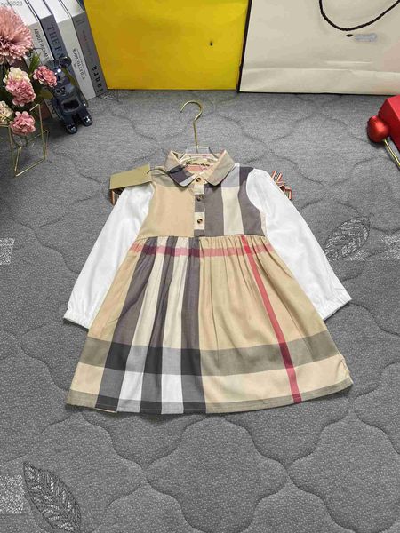 23ss designer baby clothes girl dress fashion kids long sleeved frock size 90-140 cm chest letter logo decoration child skirt aug01, Red;yellow
23ss designer baby clothes girl dress fashion kids long sleeved frock size 90-140 cm chest letter logo decoration child skirt aug01, Red;yellow