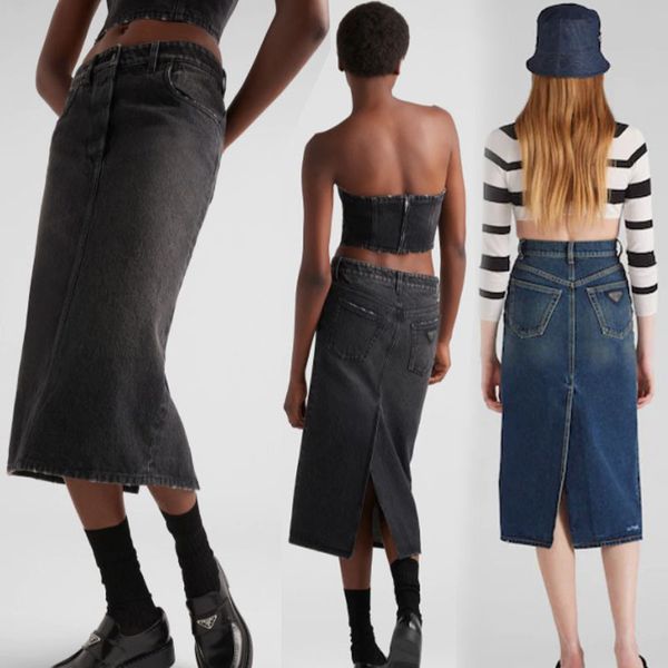 denim long skirts women high waist sping summer fashion split casual denim skirt, Black
denim long skirts women high waist sping summer fashion split casual denim skirt, Black