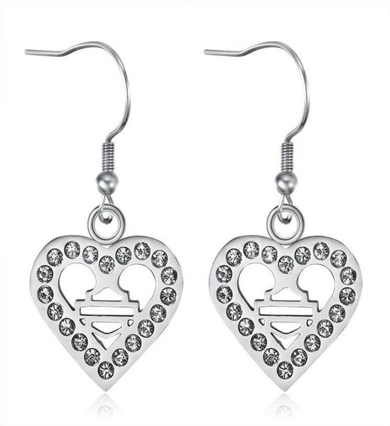 2pairslot new arrival clean crystal biker style earrings 316l stainless steel fashion jewelry motorbiker love heart earrin9507101, Silver
2pairslot new arrival clean crystal biker style earrings 316l stainless steel fashion jewelry motorbiker love heart earrin9507101, Silver