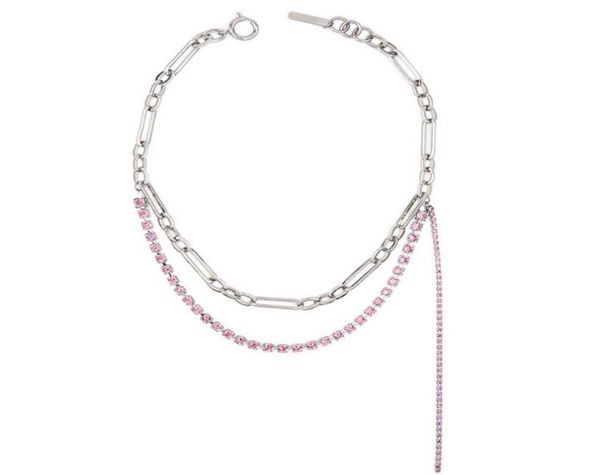 justine clenquet pink female necklace bracelet french elegant zircon chain double clavicle chain chokers fashion trend6988409, Silver
justine clenquet pink female necklace bracelet french elegant zircon chain double clavicle chain chokers fashion trend6988409, Silver