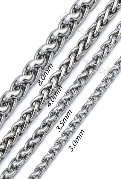 wholecuatomized 3456 8 mm mens wheat style necklace silver tone stainless steel chain 1836 inch knm117488001
wholecuatomized 3456 8 mm mens wheat style necklace silver tone stainless steel chain 1836 inch knm117488001