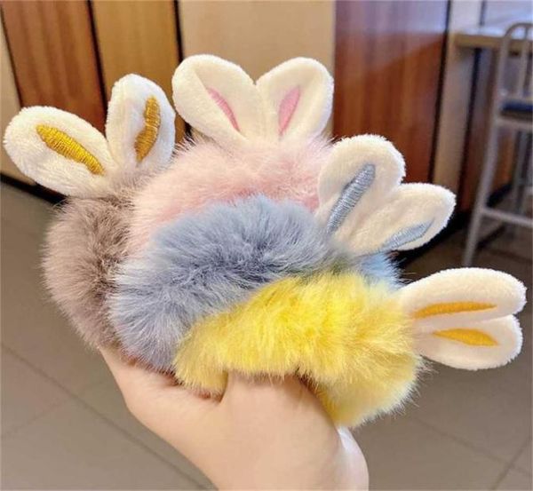 colorful hair accessories plush rabbits ears hair band scrunchies girls ponytail holder tie easter bunny ear hair ring stretchy el7599996, Slivery;white
colorful hair accessories plush rabbits ears hair band scrunchies girls ponytail holder tie easter bunny ear hair ring stretchy el7599996, Slivery;white