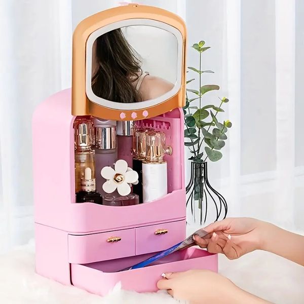makeup organizer with led light up mirror portable travel cosmetic case storage box with mirror partitionable cosmetic led light mirror 3 co
makeup organizer with led light up mirror portable travel cosmetic case storage box with mirror partitionable cosmetic led light mirror 3 co
