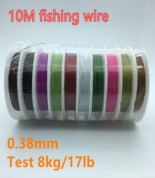 10pcsbarrel colorful 10m 17 strands stainless steel wire fishing wire trace leader coating jigging wire lead fish jigging line5576894
10pcsbarrel colorful 10m 17 strands stainless steel wire fishing wire trace leader coating jigging wire lead fish jigging line5576894