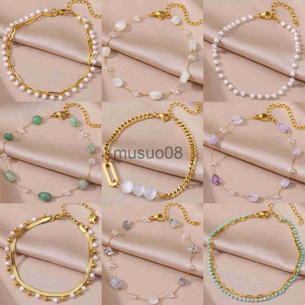 anklets anklets for women stainless steel anklets stone beade anklet boho leg brelets jewelry summer beh cessories j230815, Red;blue
anklets anklets for women stainless steel anklets stone beade anklet boho leg brelets jewelry summer beh cessories j230815, Red;blue