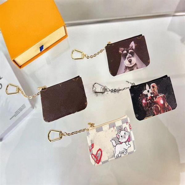 designer plaid graffiti key wallet luxury brand dog cat animal print mens coin purses with key chain fashion letter zipper mini cl320h, Red;blue
designer plaid graffiti key wallet luxury brand dog cat animal print mens coin purses with key chain fashion letter zipper mini cl320h, Red;blue