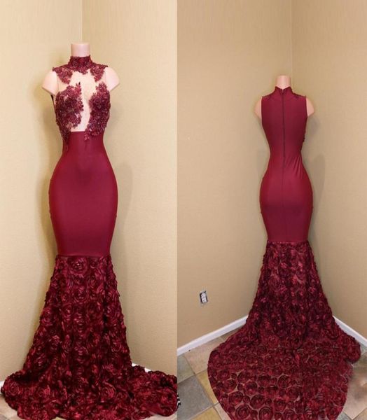 exquisite burgundy mermaid prom dress 2018 high neck sheer applique lace handmade flower bottom zipper back long train evening9220939, Black
exquisite burgundy mermaid prom dress 2018 high neck sheer applique lace handmade flower bottom zipper back long train evening9220939, Black