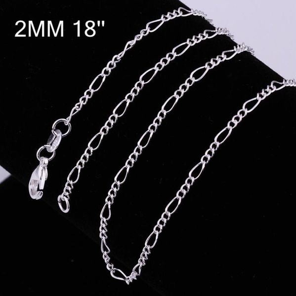 925 sterling silver chain fine fashion silver jewelry chain 2mm 1624inch chains5641996
925 sterling silver chain fine fashion silver jewelry chain 2mm 1624inch chains5641996