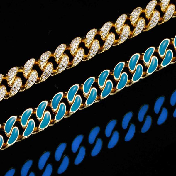 miss jewelry luxury 12mm white gold plated iced out chain hip hop luminous diamond cz prong cuban link chain necklace for men, Silver
miss jewelry luxury 12mm white gold plated iced out chain hip hop luminous diamond cz prong cuban link chain necklace for men, Silver