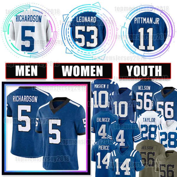 5 anthony richardson jersey 53 shaquille leonard football darius 11 michael pittman jr. indianapolises quenton nelson gardner minshew ii tay, Black;red
5 anthony richardson jersey 53 shaquille leonard football darius 11 michael pittman jr. indianapolises quenton nelson gardner minshew ii tay, Black;red