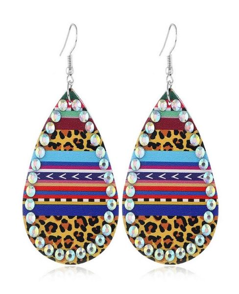 fashionable leopard printing earrings rhinestone decorated pu faux leather stripe teardrop earrings for womens1294616, Silver
fashionable leopard printing earrings rhinestone decorated pu faux leather stripe teardrop earrings for womens1294616, Silver