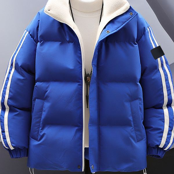 fashion cotton-padded coat men's new simple japanese fresh three stripes thick hooded cotton-padded jacket lovers casual standing colla, Black;brown
fashion cotton-padded coat men's new simple japanese fresh three stripes thick hooded cotton-padded jacket lovers casual standing colla, Black;brown