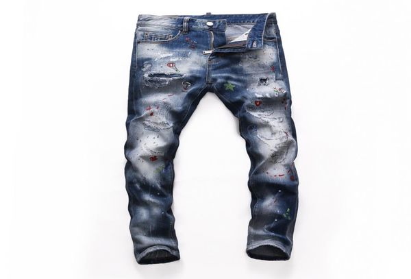 men jeans pant straight leg stretchy ripped badge skinny men039s denim pants regular cotton jean destroyed hole clothing hip ho3805780, Blue
men jeans pant straight leg stretchy ripped badge skinny men039s denim pants regular cotton jean destroyed hole clothing hip ho3805780, Blue