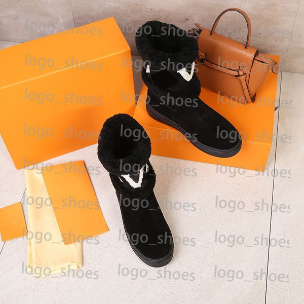 classic womens wool boots designer non slip snow boots fashion flat casual shoes warm cotton boots, Black
classic womens wool boots designer non slip snow boots fashion flat casual shoes warm cotton boots, Black