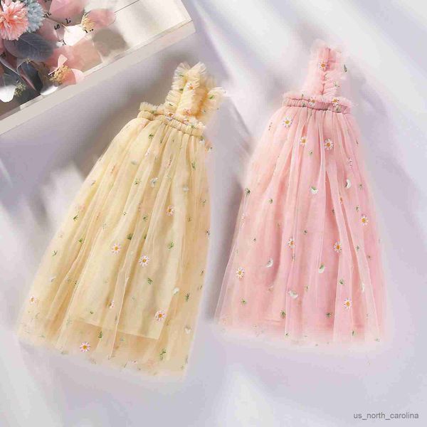 girl's dresses 1-6y kids girls daisy dress baby girl tulle princess birthday party dress floral summer sleeveless beach dress 2023 r230, Red;yellow
girl's dresses 1-6y kids girls daisy dress baby girl tulle princess birthday party dress floral summer sleeveless beach dress 2023 r230, Red;yellow