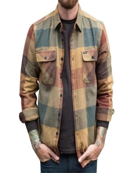 men039s casual shirts flap pockets turndown collar men cardigan shirt long sleeve plaid print buttons down coat outerwear6609954, White;black
men039s casual shirts flap pockets turndown collar men cardigan shirt long sleeve plaid print buttons down coat outerwear6609954, White;black